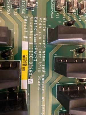 ΚΙΝΑ Σύνορα 550 570 PCB 113C1059637 113C1059637A του Φούτζι ανταλλακτικών PAC23 Minilab από έναν λειτουργώντας εκτυπωτή LP5700 προμηθευτής