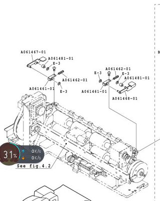 ΚΙΝΑ Z020262 01 μέρος Z020262 Noritsu QSS29 30 Minilab χρησιμοποιούμενο προμηθευτής