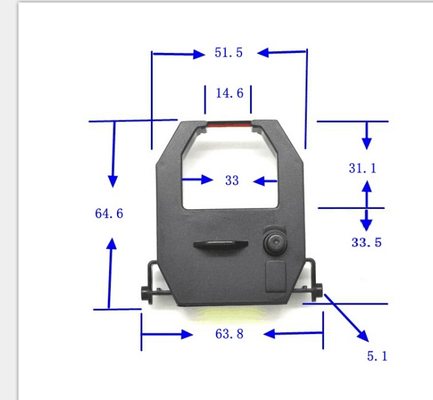 ΚΙΝΑ Κασέτα κορδελλών μελανιού για Amano EX3500N EX6000 EX6100 EX6200 EX9000 EX9500 BX6000 EX9300 προμηθευτής