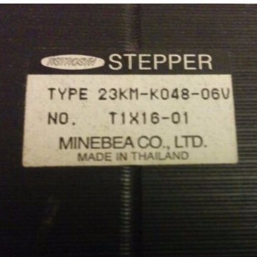 NORITSU STEPPER ΜΗΧΑΝΗ I0123063 MINEBEA 23KM-K048-06V T1X16-01 MINILAB χρησιμοποιούμενη προμηθευτής
