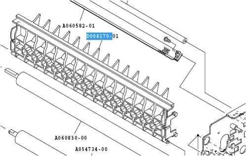 Σύνορα 5900 ράφι D004170 του Φούτζι ανταλλακτικών Minilab προμηθευτής