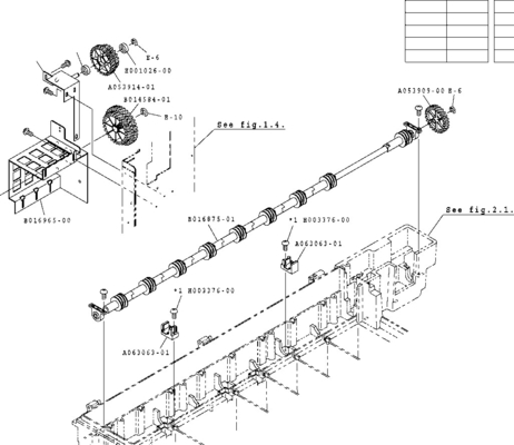 Βελτιωμένα μέρη για το εργαλείο Noritsu QSS31 Minilab A053914-01 + B014584-01 + A093909 προμηθευτής