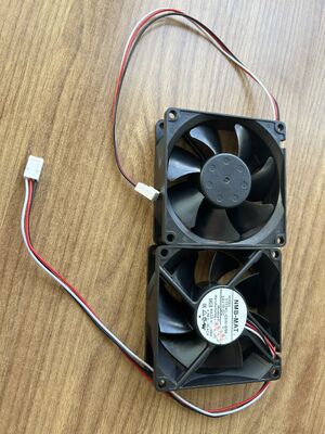 3110KL-05W-B59 3-Wire DC ανεμιστήρας ψύξης 80×80×25mm 24V 0.15A Ανταλλακτικό για Konica Digital Minilab Photo Processor προμηθευτής