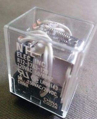 ΗΛΕΚΤΡΟΝΌΜΟΣ R12-17A3-120 120 VAC 5 AMP R1217A3120 NORITSU MINILAB NTE προμηθευτής