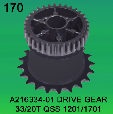 A216334-01 DRIVE GEAR TEETH-33/20 FOR NORITSU qss1201,1701 minilab προμηθευτής