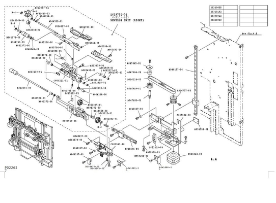 C005963 Noritsu 3001 μέρη Qss3021 33 πιάτο Β Κινήματος εκτυπωτών Minilab προμηθευτής