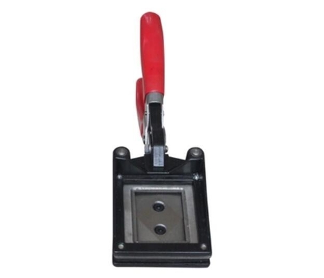 Χειρωνακτικός κόπτης 26*32mm φωτογραφιών τύπων χεριών για τη διάτρηση 35x45mm εικόνων αδειών ΘΕΩΡΉΣΕΩΝ ταυτότητας διαβατηρίων της ΕΕ με τη δεξιά γωνία προμηθευτής