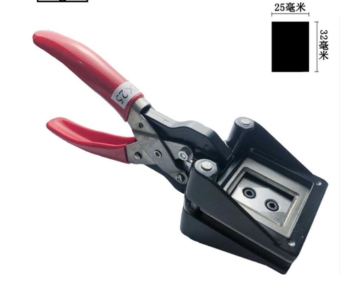 Φορητός κόπτης 25x32mm φωτογραφιών αδειών ταυτότητας διαβατηρίων τετραγωνικός εξοπλισμός γραφείων γωνιών προμηθευτής