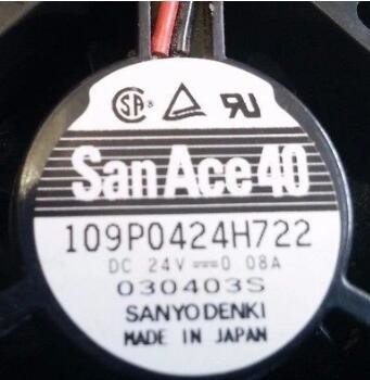 ΣΥΝΕΧΈΣ 24V 0.08A 109P0424H722 ΑΒΟΎΡΤΣΙΣΤΟ ΜΈΡΟΣ 119C881854B ΣΥΝΕΧΟΎΣ SAN ACE της SANYO DENKY ανταλλακτικών συνοριακού Minilab του Φούτζι προμηθευτής