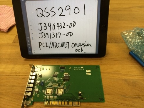 J391432-00 / Πίνακας σύνδεσης J391317-00 PCI/ARCNET για το ανταλλακτικό Minilab σειράς Noritsu Koki QSS29 προμηθευτής